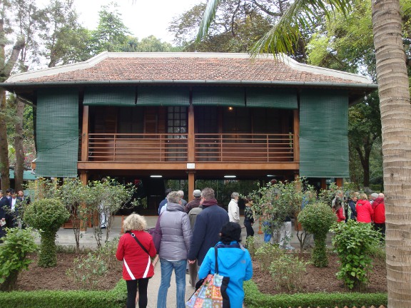 Ho Chi Minh's actual abode