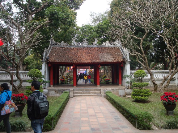 Temple grounds