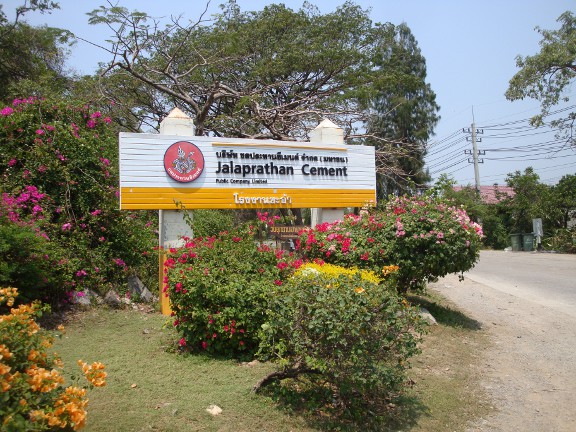 Jalaprathan Cement Co. Ltd. signpost