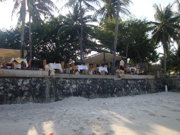 I certainly didn’t see any signs inviting beach walker trade into any establishment.  OK, some of these places are nice restaurants open to anybody – I know that because I live here, but to a casual walker, they wouldn’t have known the difference between restaurants and hotels.