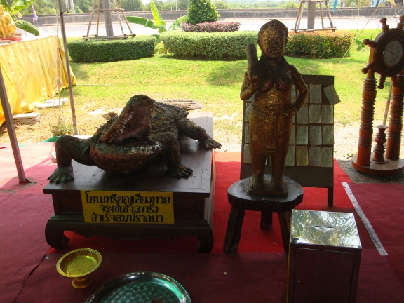 used to ‘tastefully’ store religious items (and some 'not so religious) that will be moved into the main buildings when they have been constructed