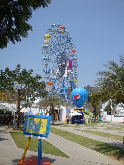 the main Theme Park area