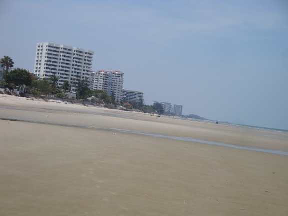 looking along the beach, I said I’d probably get to the 5th large condo/hotel