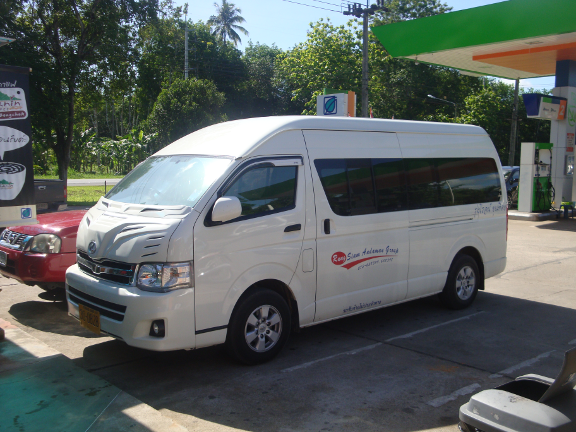 Our minibus