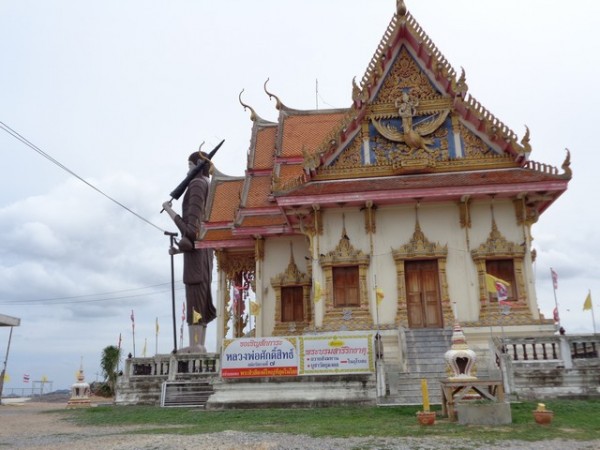 the huge Buddha figure was looking good