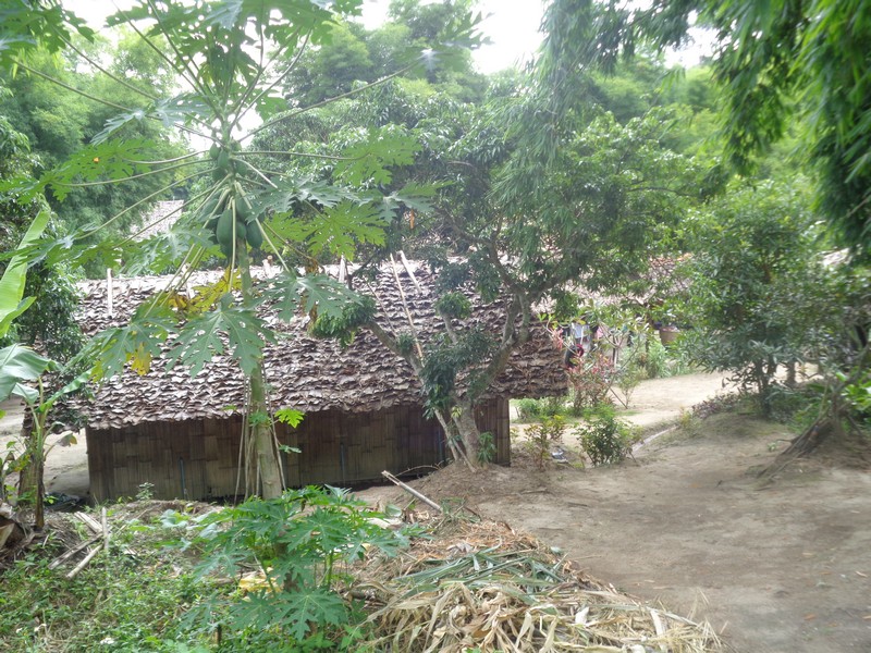 the ‘plastic’ very authentic looking village