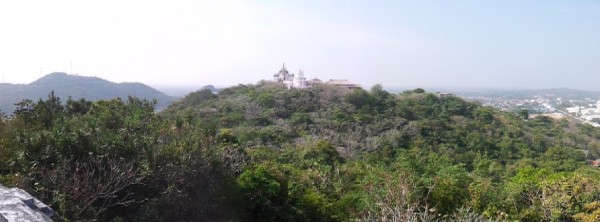 Looking back towards Phra Nakhon Kiri National Museum