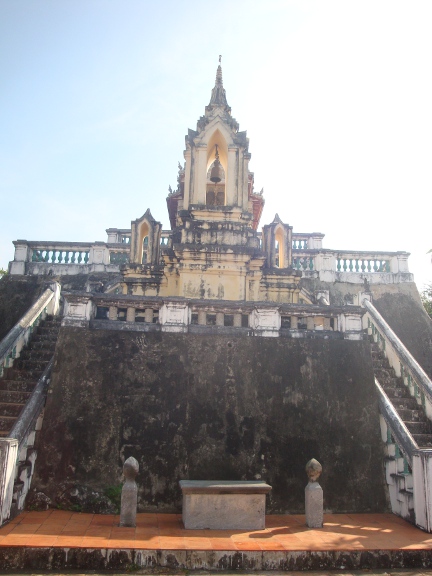 This temple has seen better days, or was it still suffering after recent storms?