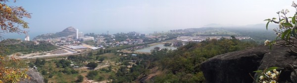 The view South East from the Pagoda viewpoint.