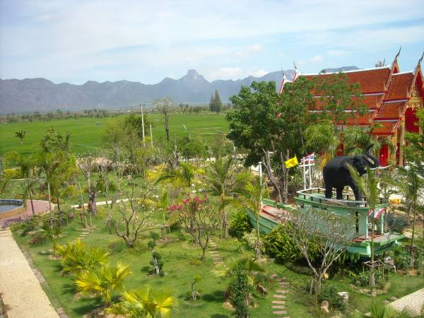scenery from monk statue<br />near Prachuap