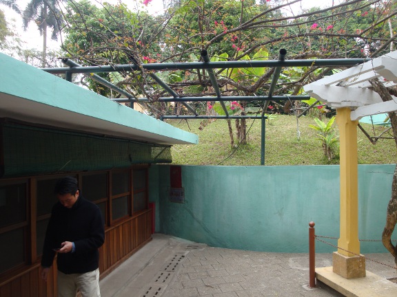 The nuclear bunker beside the humble abode