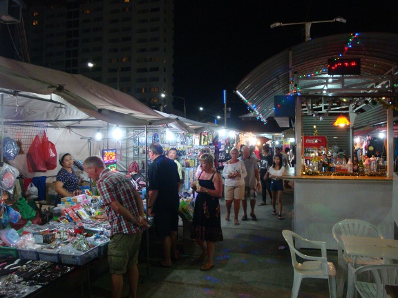 Wandering around the market