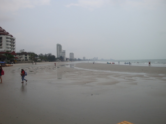 one final look back along this beach
