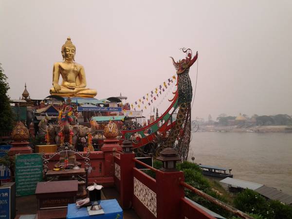 Statues at Golden triangle