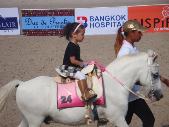 Children’s Fashion Parade on horseback