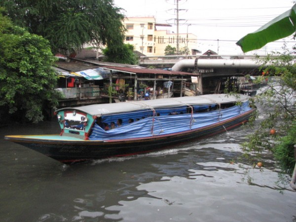 commuter long boat at your door.JPG