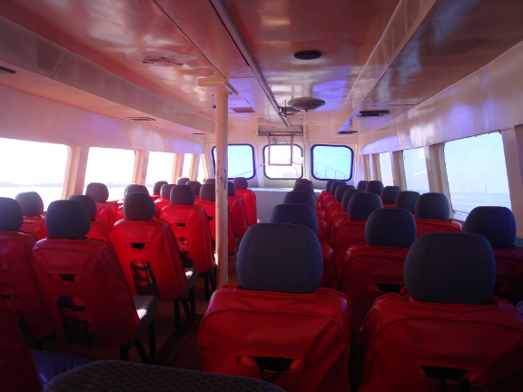 we boarded the boat