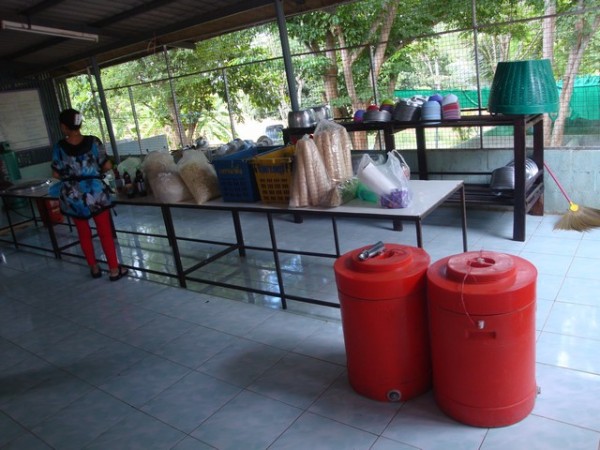 the 2 largest insulated tubs of ice-cream I’d ever seen