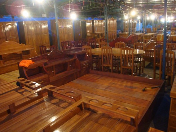 wooden furniture