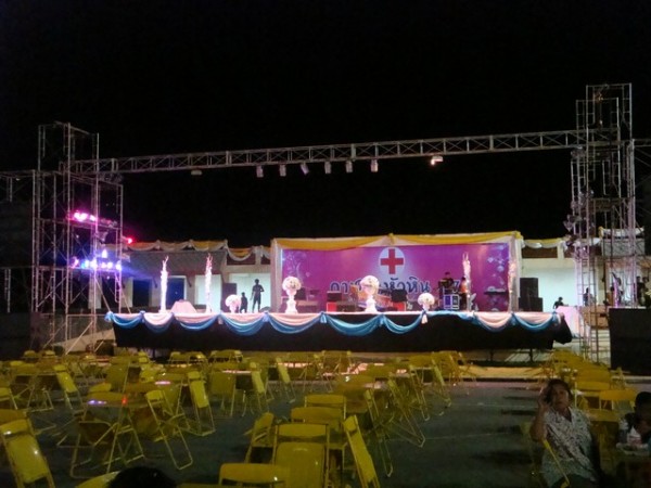 the main stage