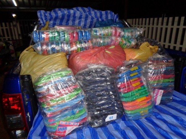 Like a very exact 3D Tetris puzzle we managed to fit everything in