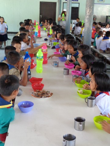 Food was consumed and enjoyed.