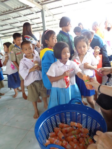 the Infant Class had by now digested their ice creams, and were invited back for more
