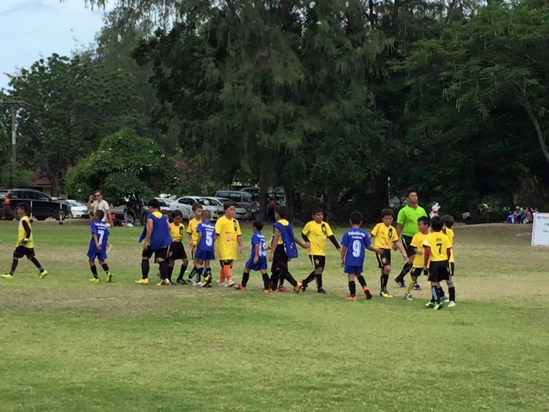 Paisrithong Ayutthaya Friendly - 5 - 1 win for the Under 8s, 0 - 0 draw for the Under 9s.jpg