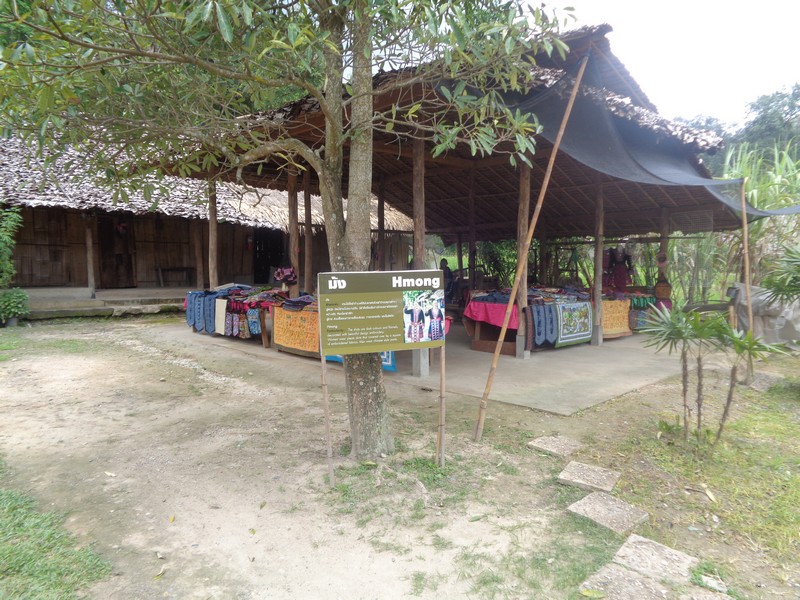 the ‘plastic’ very authentic looking village