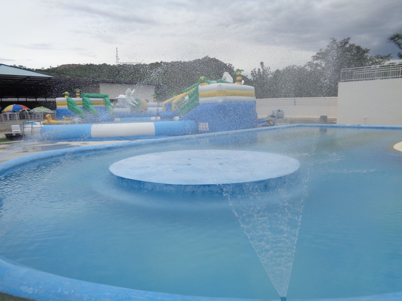 Only a small park for small (and bigger) kids - fountains as well
