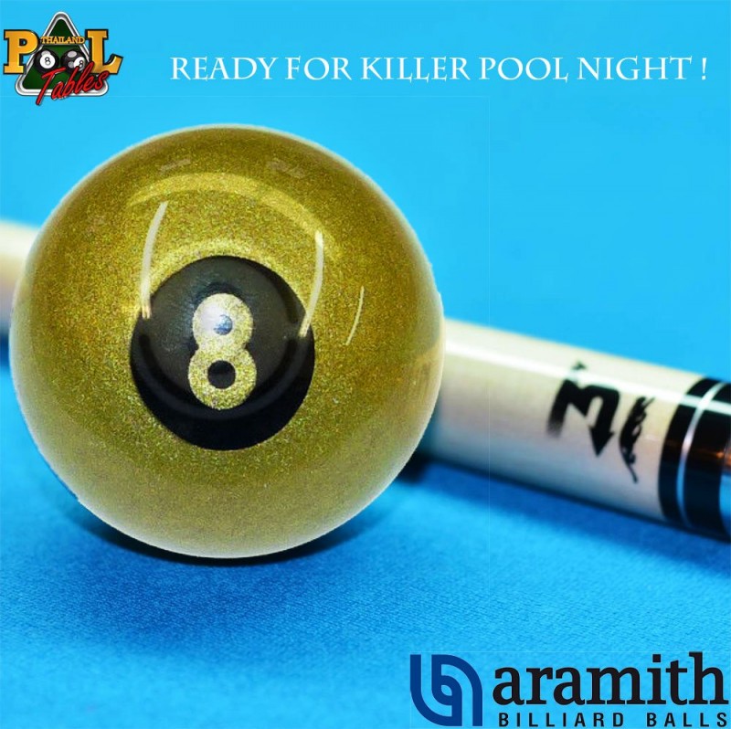 Aramith Golden 8 Ball