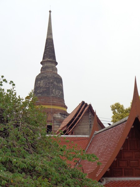 Then the walk to the temple, but free admission this time.