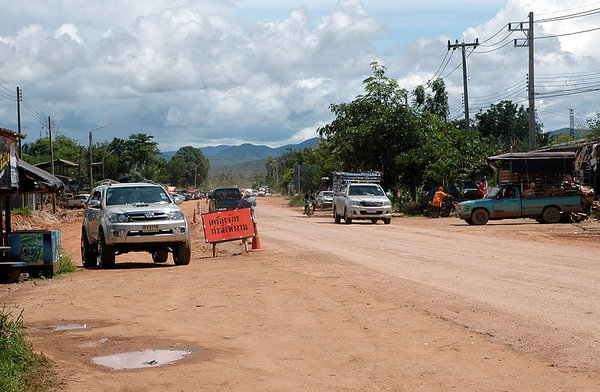 The future road to Burma.