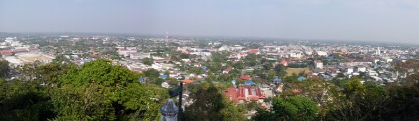 View from the temple