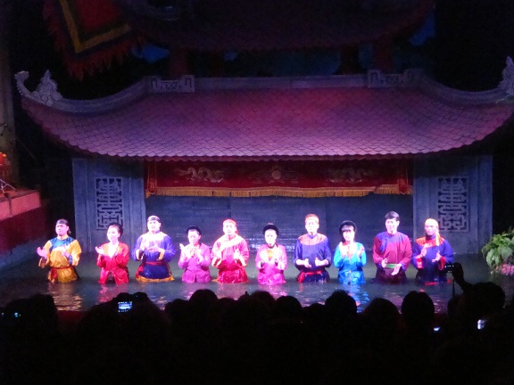 The puppeteers take a bow