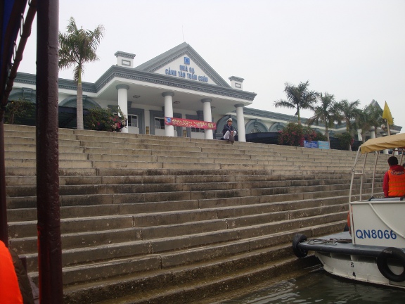 The port buildings